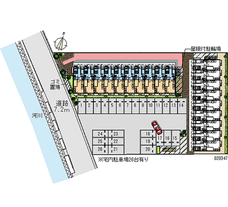 20347月租停车场