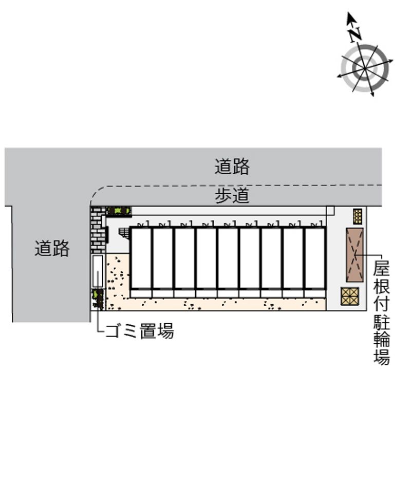 レオパレスモワ 配置図