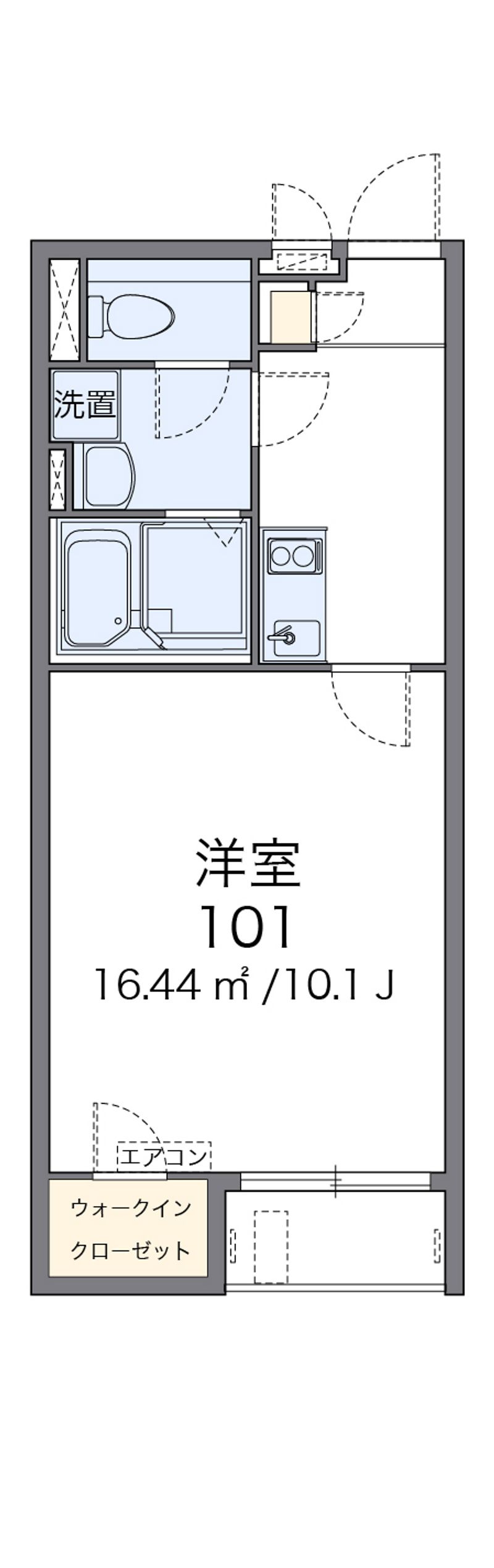 レオネクスト加納 間取図