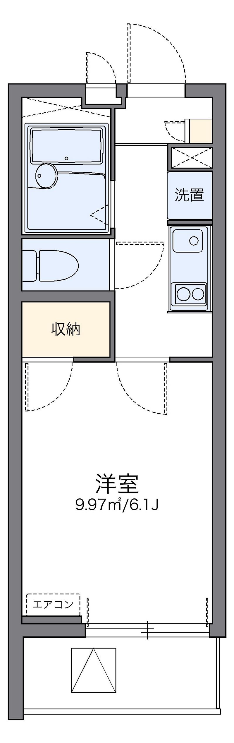 レオネクスト武蔵野第４ 間取図