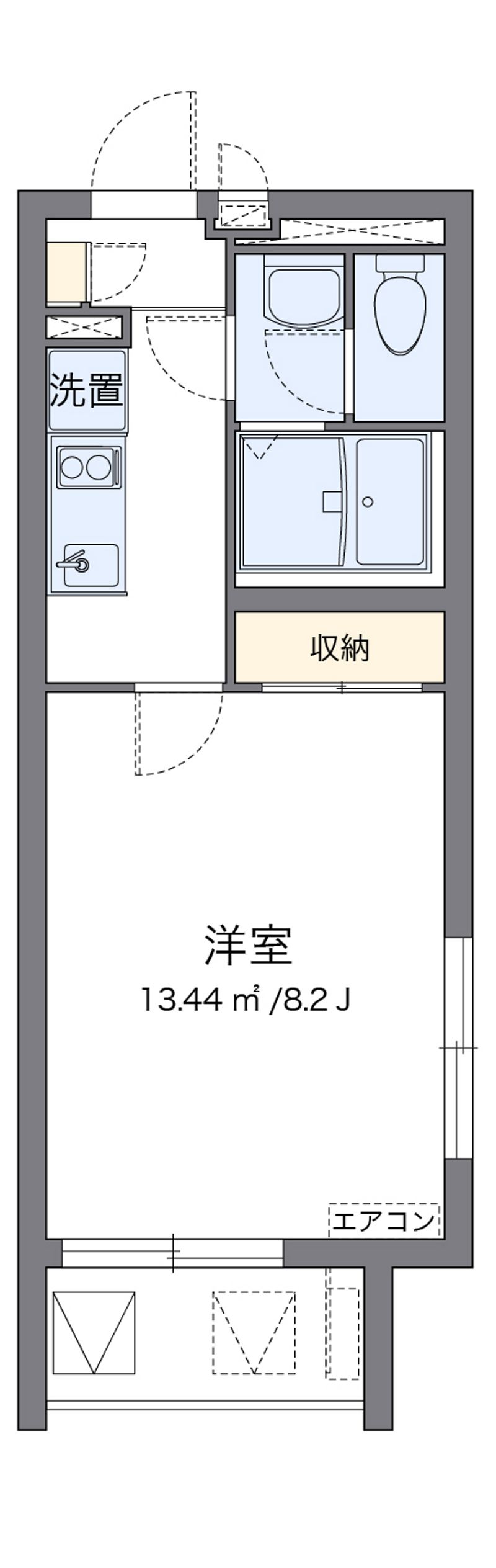 クレイノタウンコート 間取り