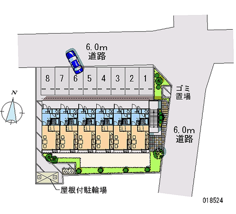 18524月租停车场