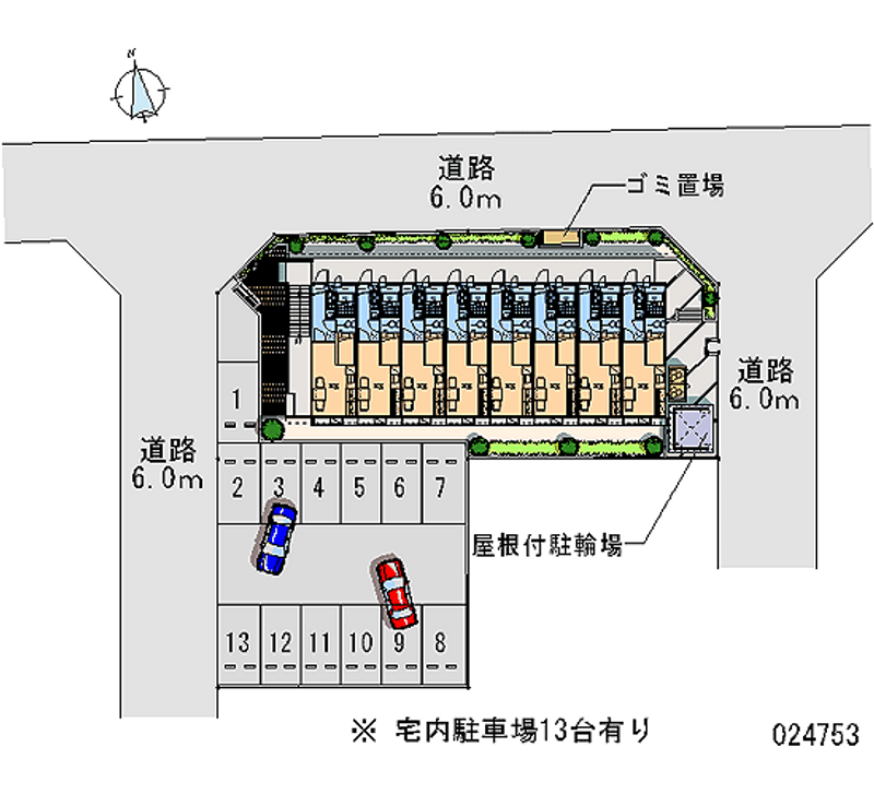 レオパレスＡ＆Ａ 月極駐車場