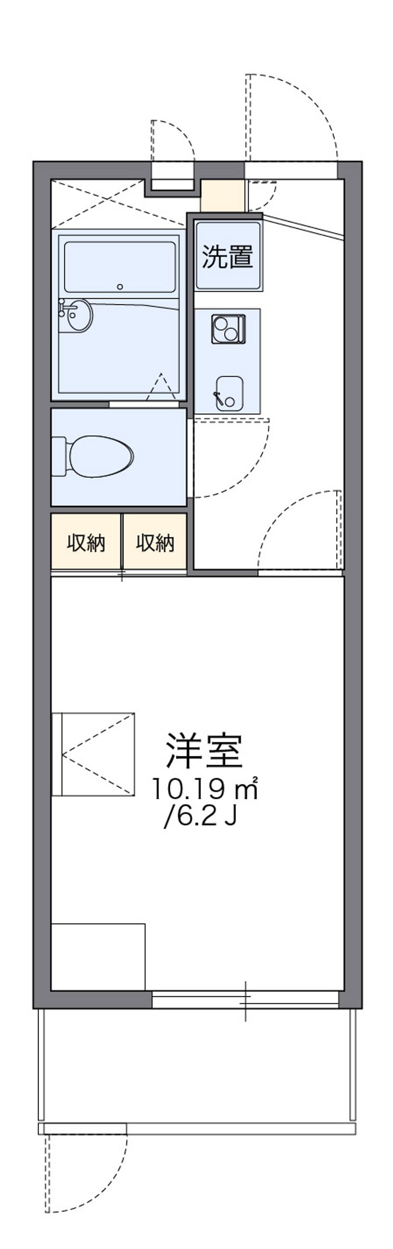 leopalace Shiraito Floor plan