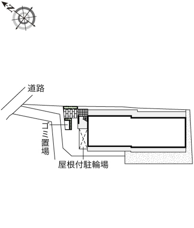 レオパレス寿 配置図