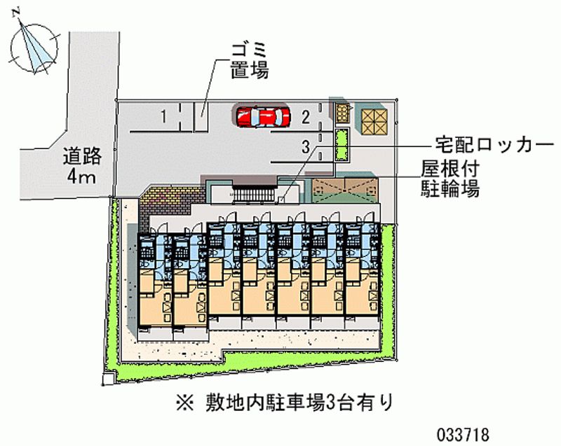 レオパレス八千代 区画図