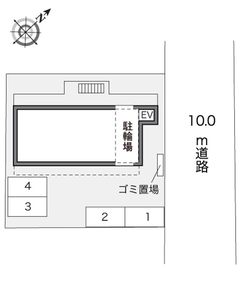 レオパレスナラヤ 配置図