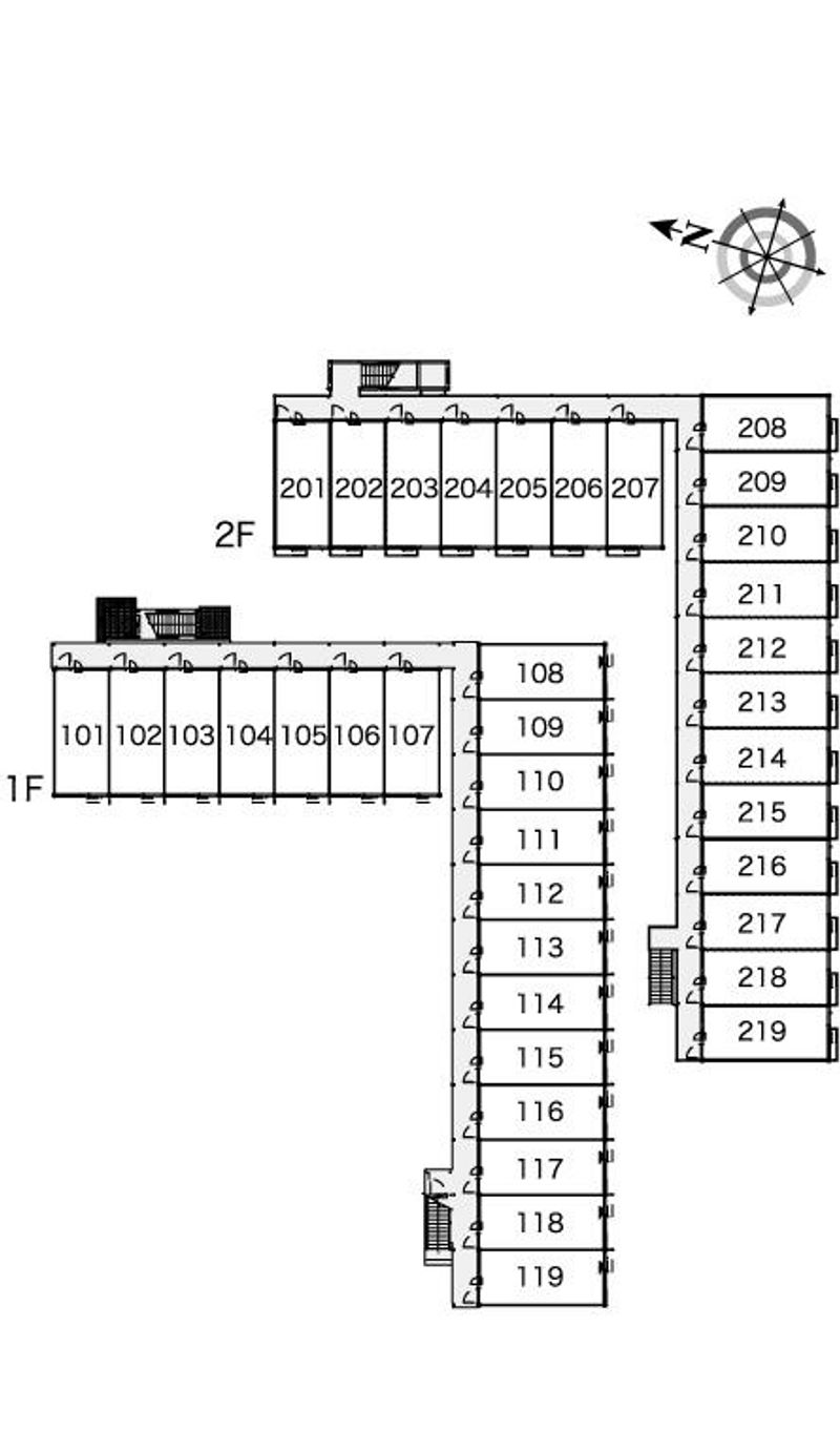 レオパレスＭＫ 間取配置図