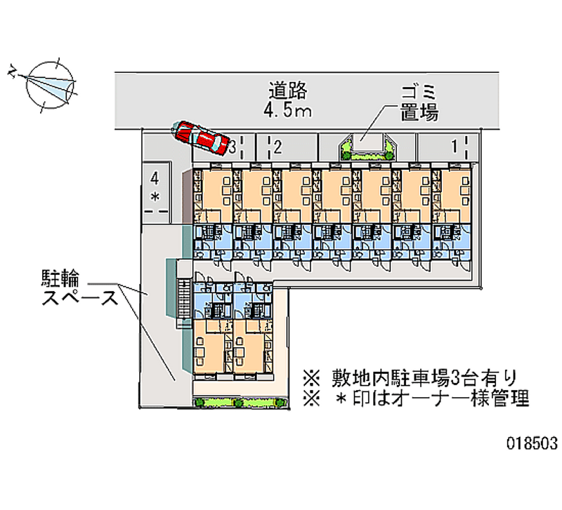 18503 bãi đậu xe hàng tháng