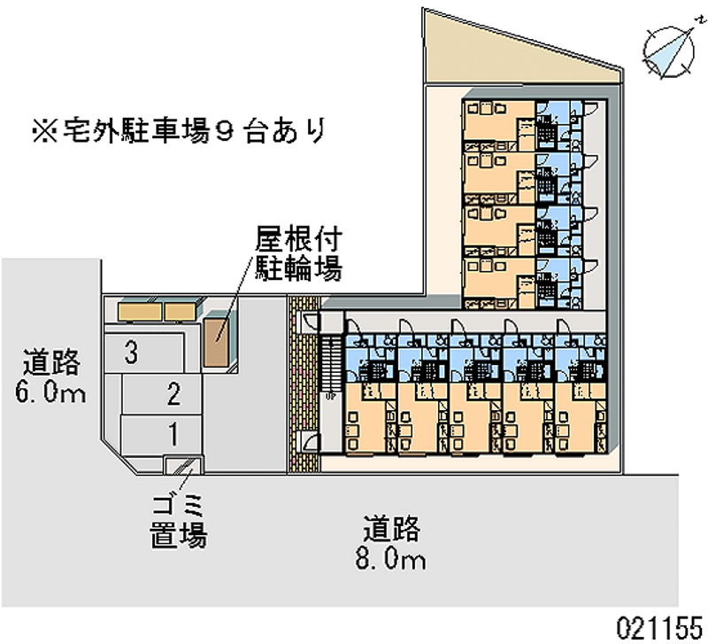 21155 Monthly parking lot