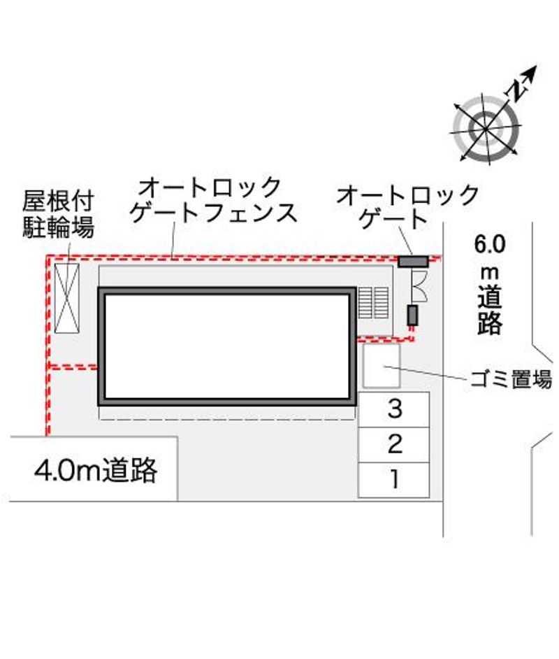 レオパレスＴ＆Ｙ 配置図