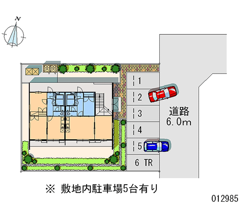 レオパレスピ−ス 月極駐車場