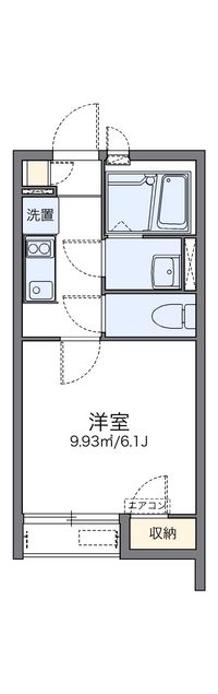 レオネクストトゥネソール 間取り図