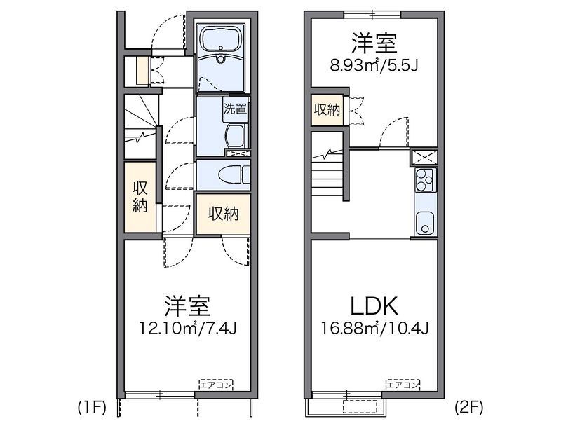 レオネクストミント 間取図