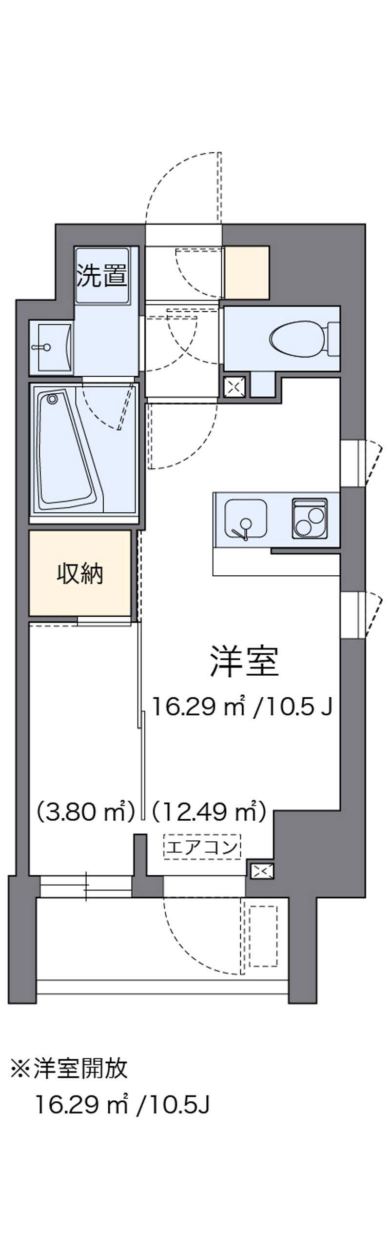 ＬＯＶＩＥ麻布十番 間取図
