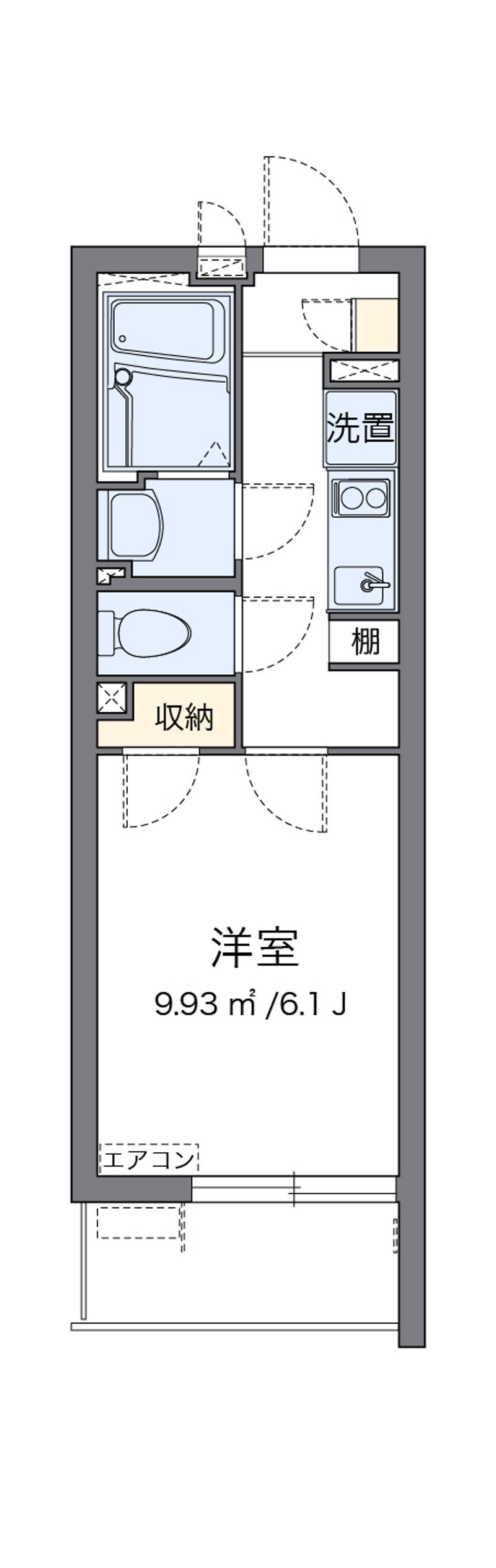 クレイノル　ボヌール白岡 間取図