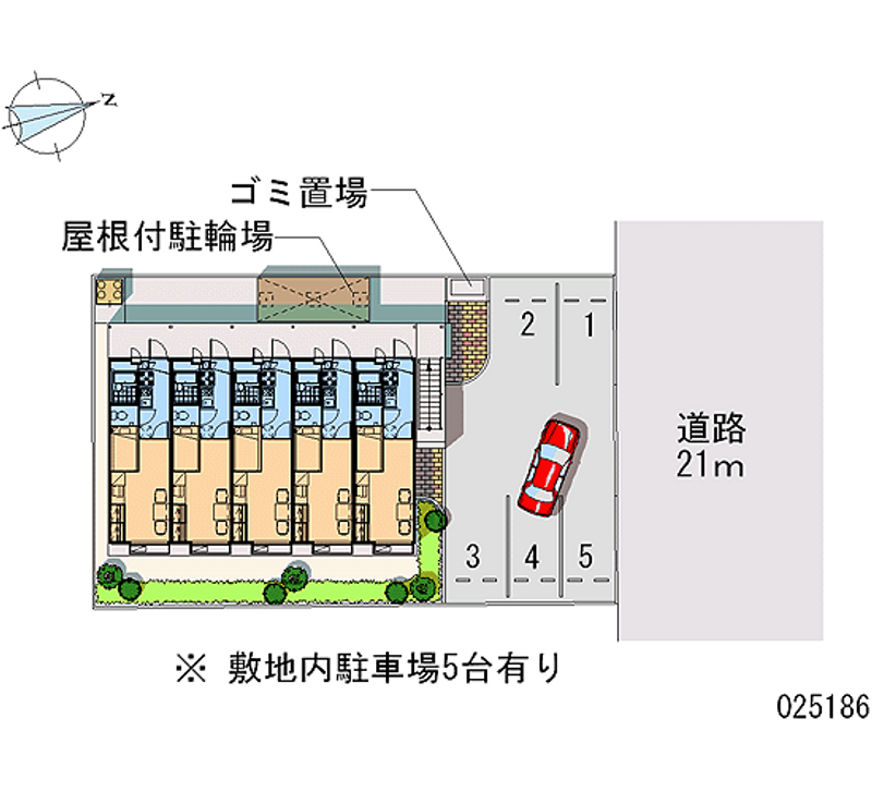 25186月租停车场