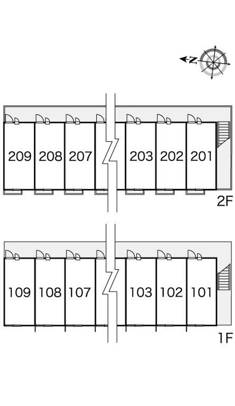 レオパレスＦＵＴＵＲＥ３０ 間取配置図