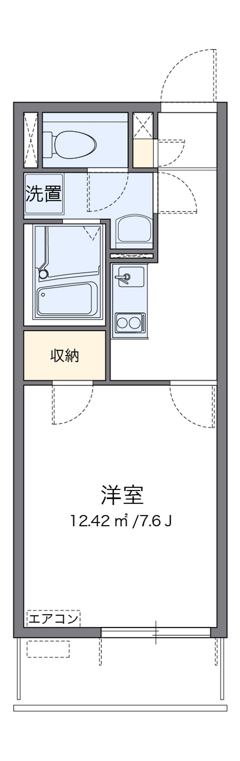 レオネクストグランシャリオ 間取図