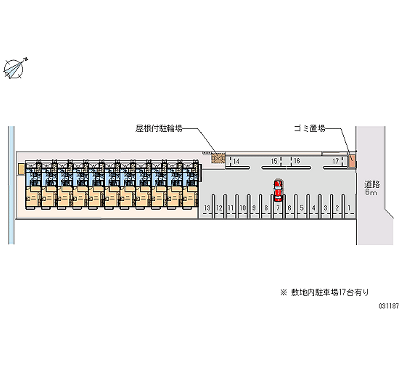 31187 bãi đậu xe hàng tháng