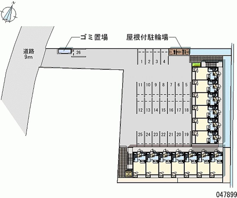 レオネクストディアス 月極駐車場