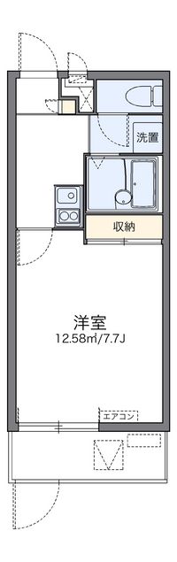 レオパレスＳｕｎ　Ｃｉｔｙ　絆 間取り図