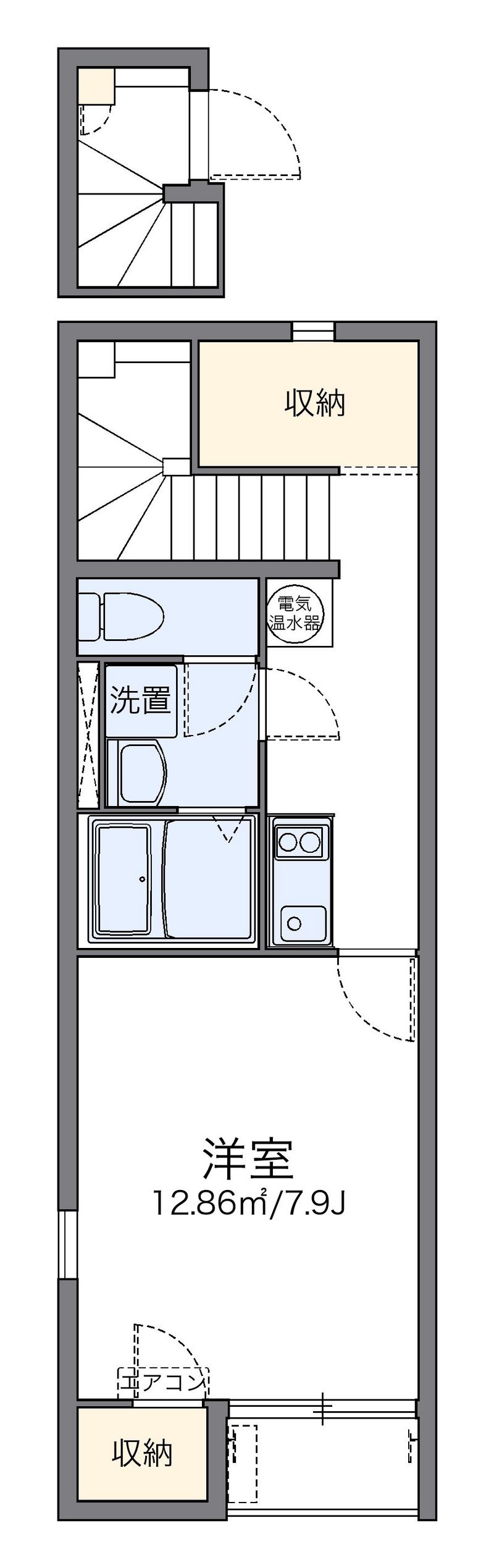 レオネクストグレイス中長尾 間取り