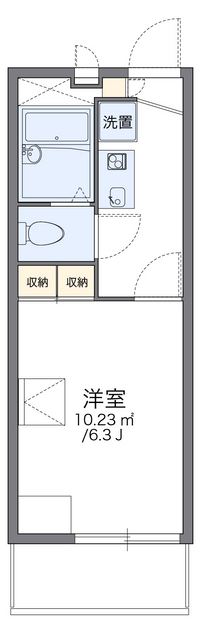 レオパレス銀和 間取り図