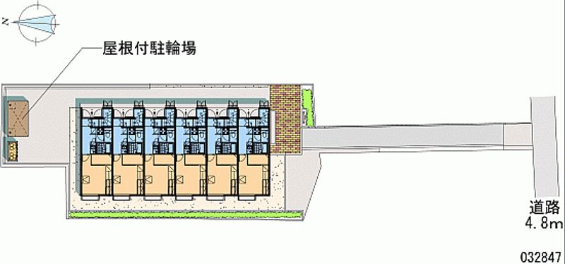 レオパレスタウンコート 区画図