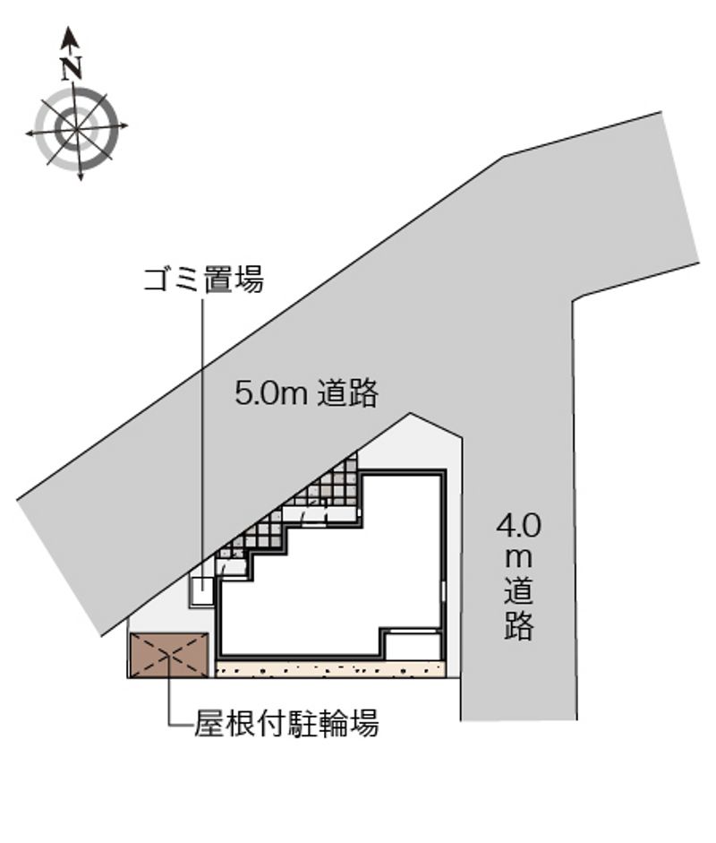 レオネクストエクセルアサヒⅦ 配置図