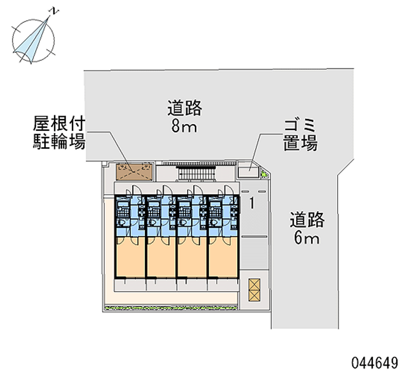 レオパレス彩 月極駐車場