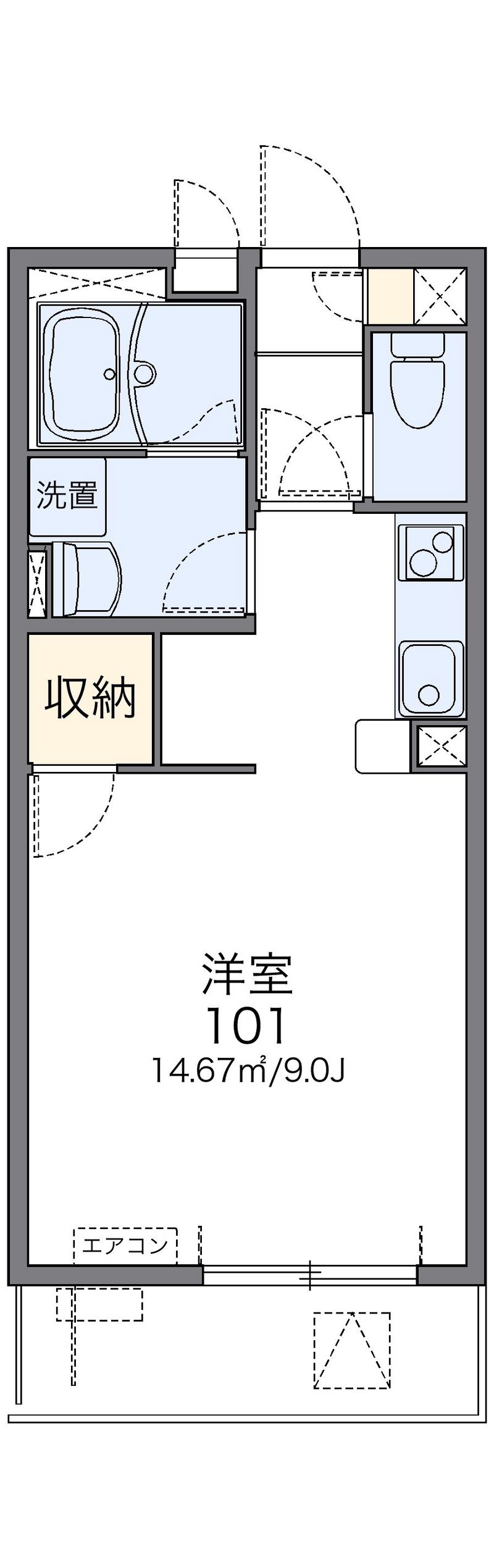 レオネクストエターナル 間取図