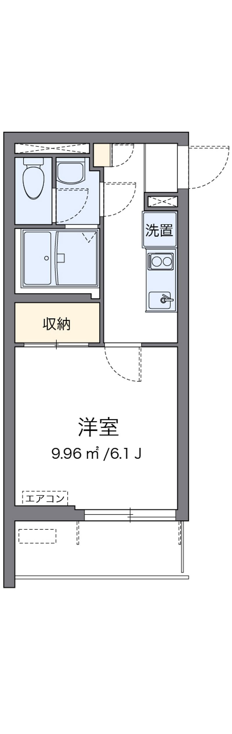 クレイノＭＵＬＢＥＲＲＹ 間取図