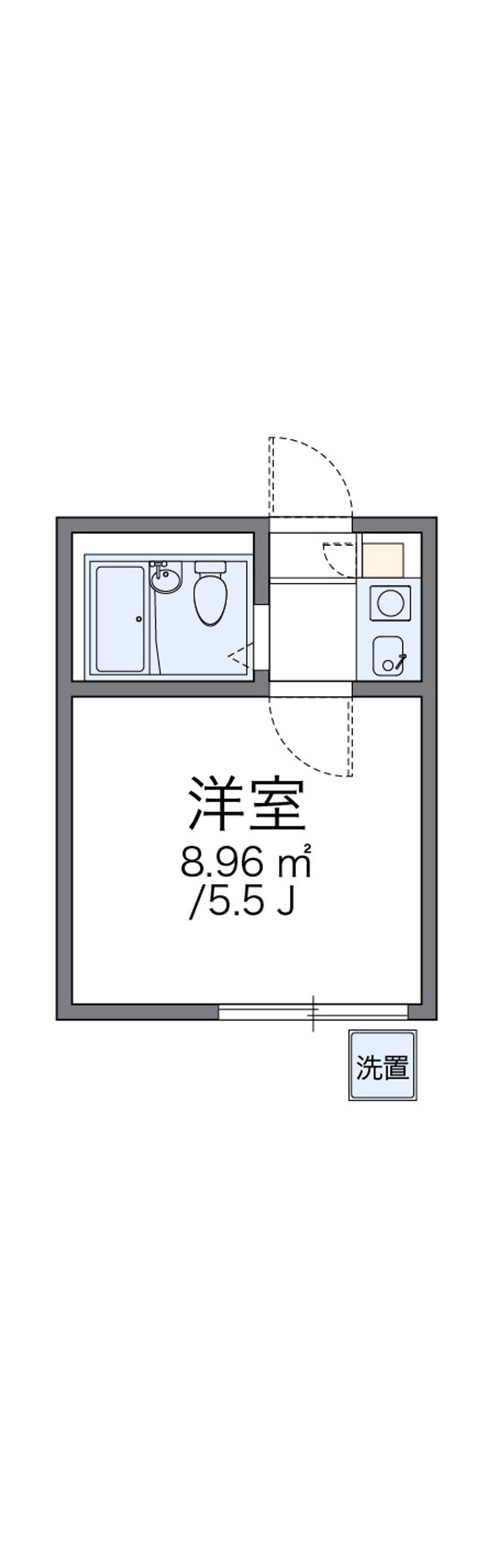 レオパレス蒲田第８ 間取図