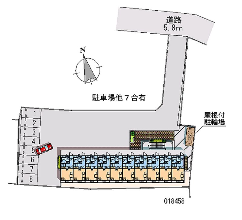 18458月租停車場