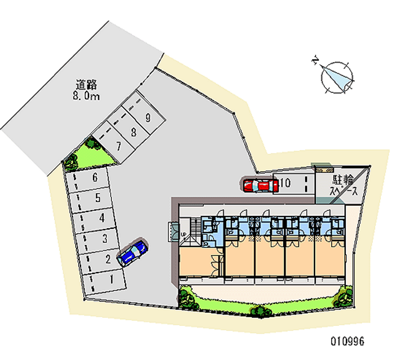 レオパレスＫＯＨＡＮ 月極駐車場