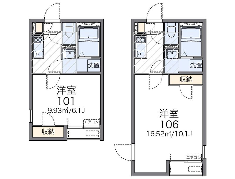 レオネクスト錦秋Ⅲ 間取図