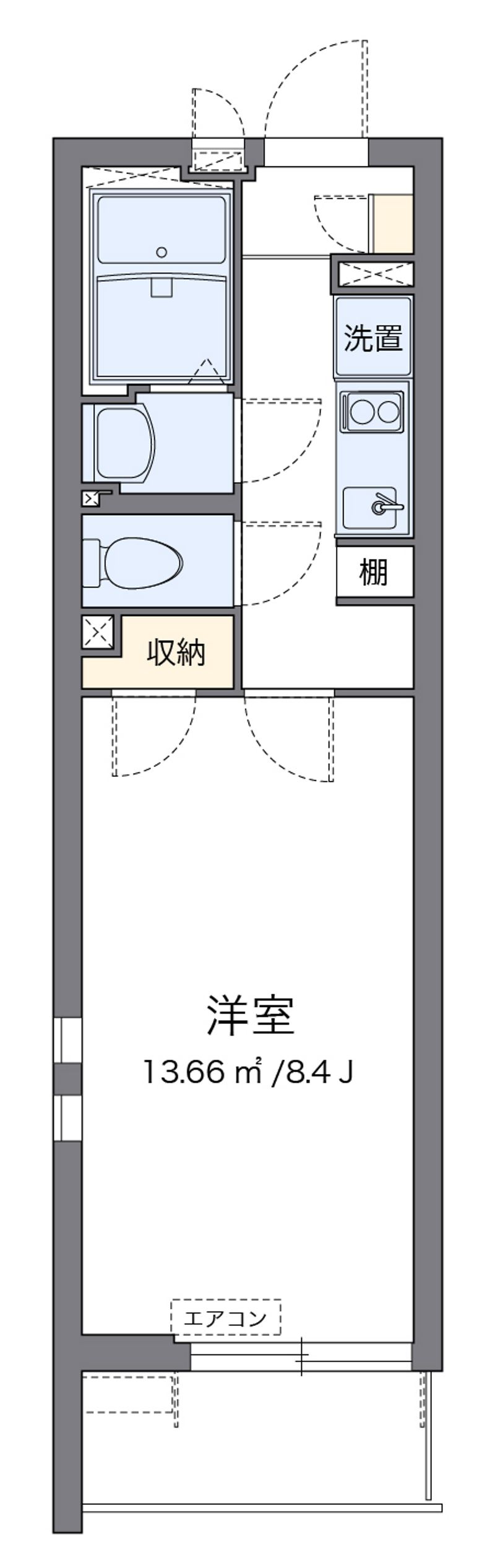 CLEINO T House Yayoicho 户型图