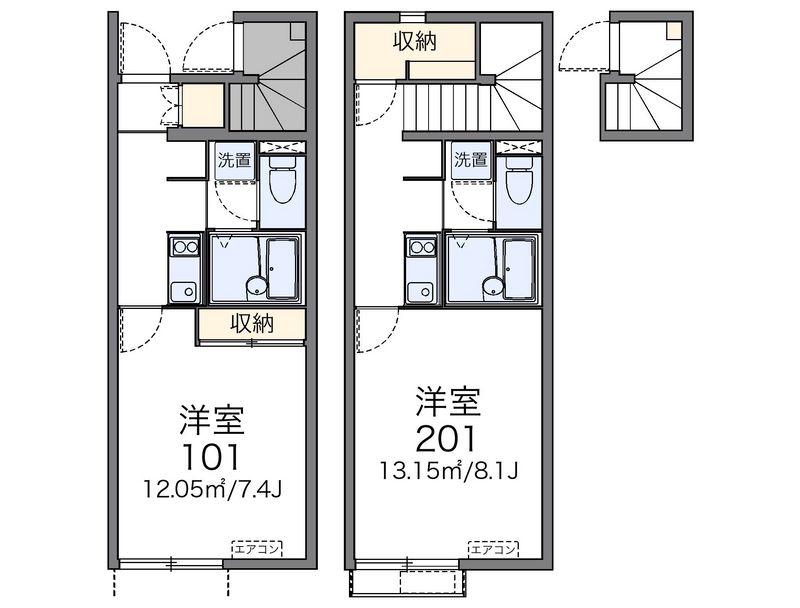 レオネクストミルキーウェイⅡ 間取図