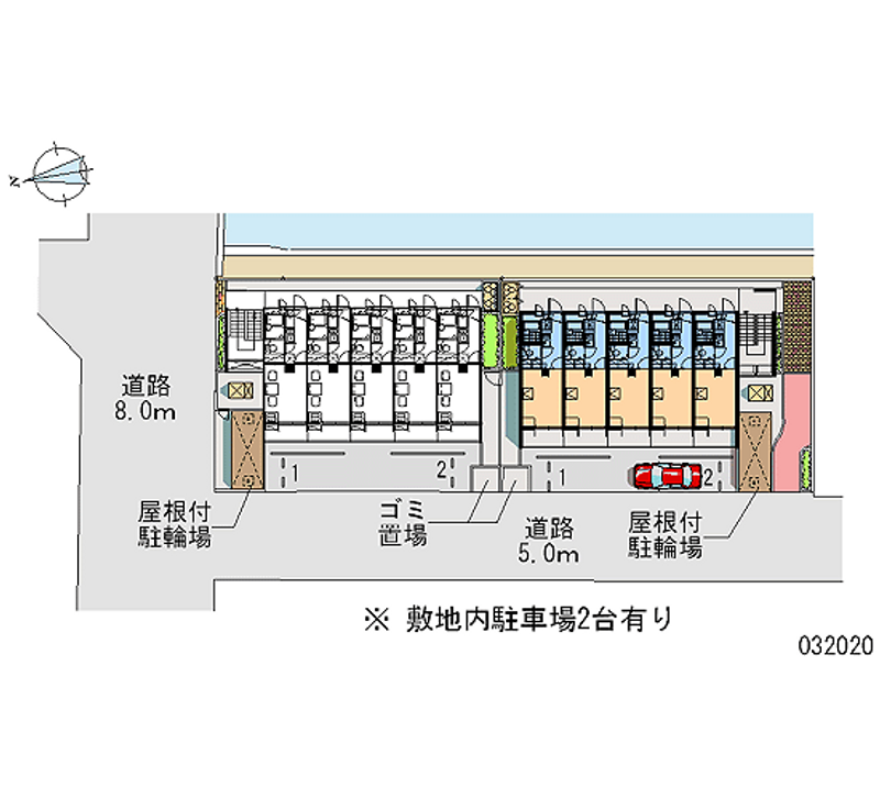 32020月租停車場