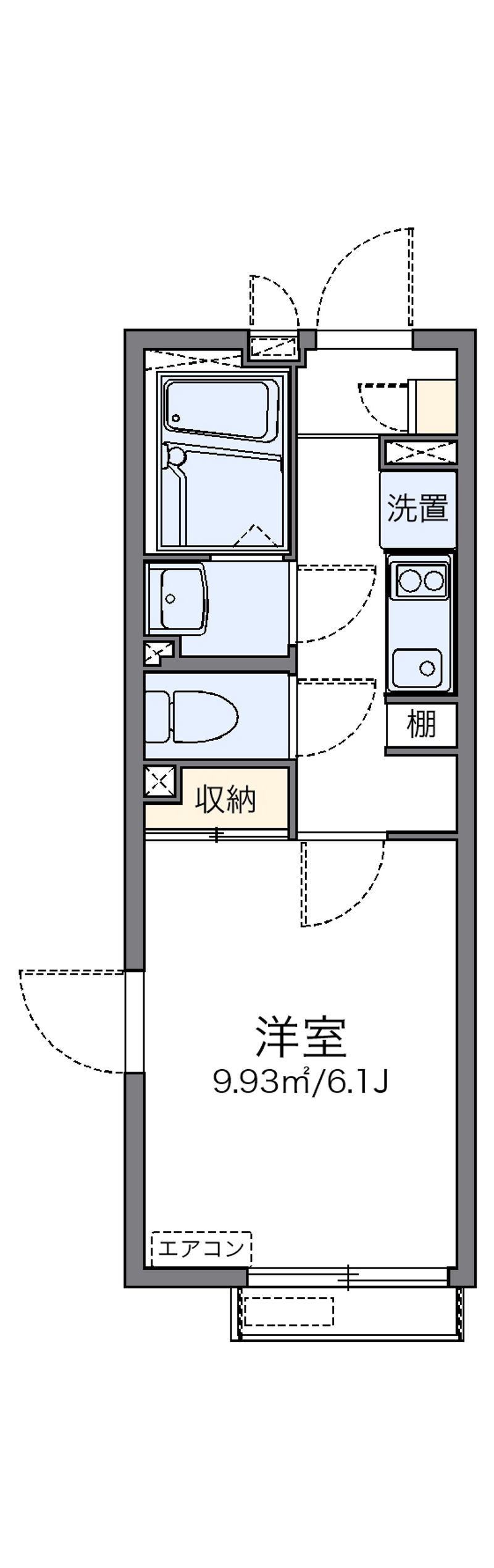 レオネクストグリーン下石神井 間取図