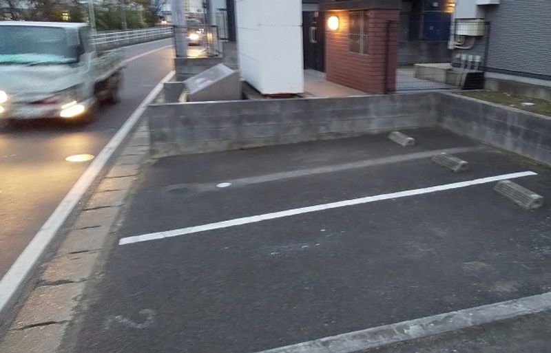 レオパレスハサマミナミ 駐車場
