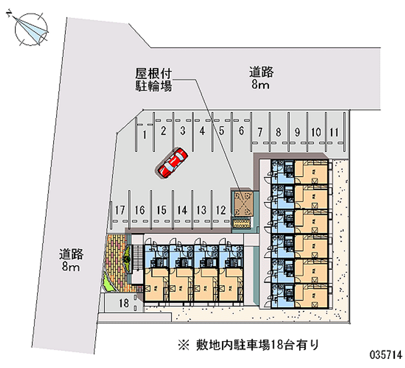 35714 Monthly parking lot