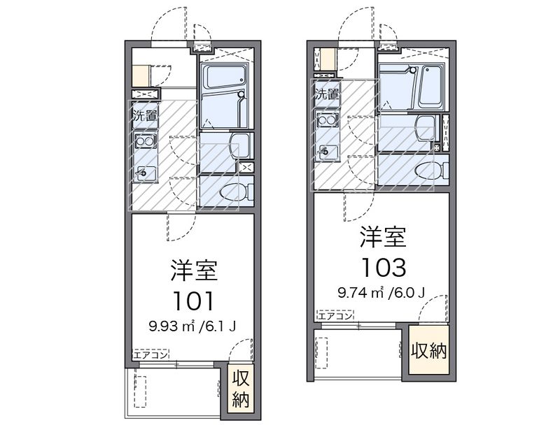 ミランダＬＵＡＮＡ 間取図