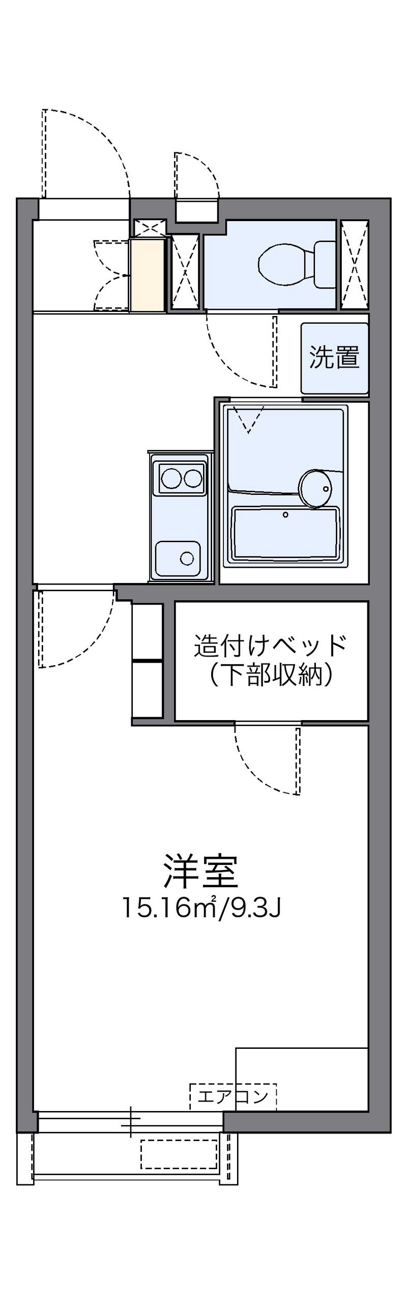 レオネクストクレディ 間取図