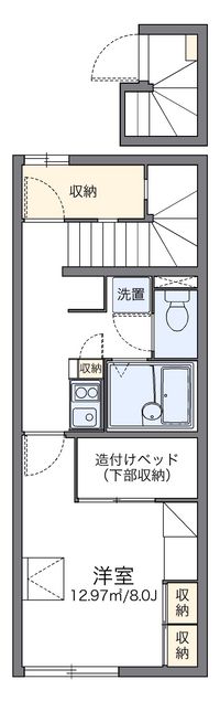 レオパレスルミエールＣ 間取り