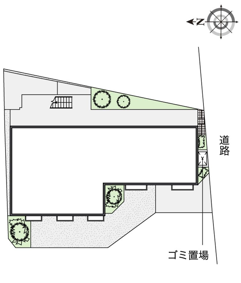 レオネクストハイツ　カリメラ 配置図