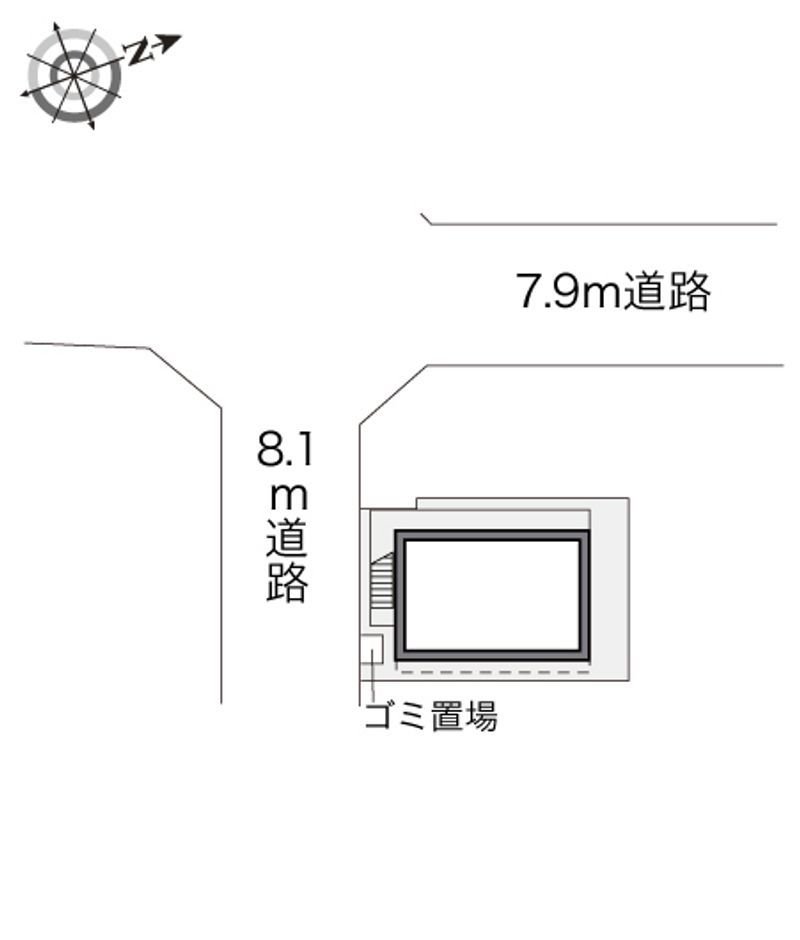 レオパレスボルツアーノ 配置図
