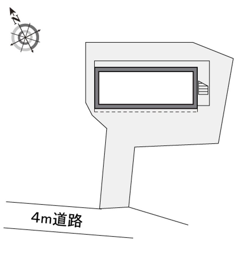 レオパレスベガ金沢文庫 配置図