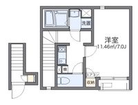 レオネクスト白菊Ⅱ 間取り図